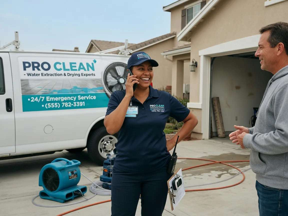 Water Extraction & Drying Bloomington, CA FAQs